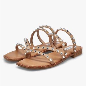Steve Madden Skylar Sandal Studded Size 7.5 Like New